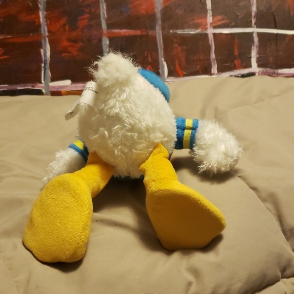 Vtg Disneys Donald Duck Plush Stuffed Toy - Picture 6 of 7